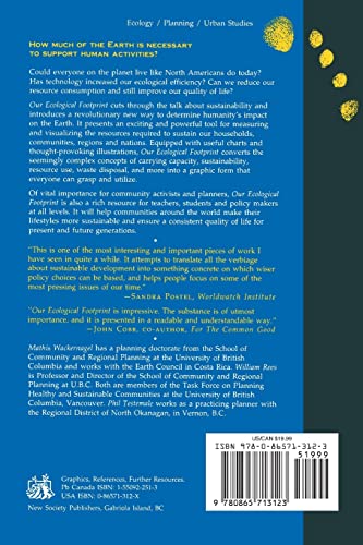 Our Ecological Footprint: Reducing Human Impact on the Earth (New Catalyst Bioregional Series) (Paperback) - 3782