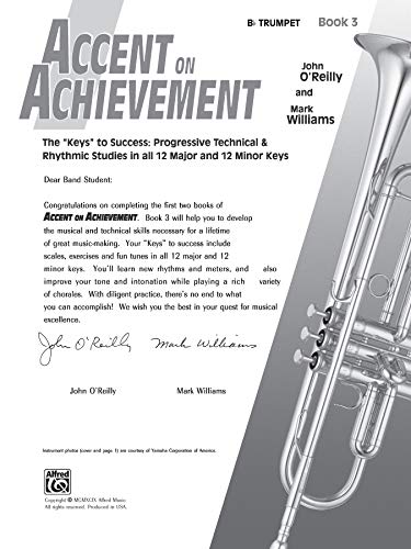 Accent on Achievement, Bk 3: B-flat Trumpet - 323