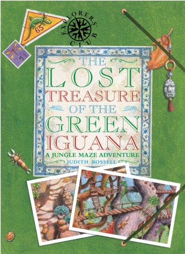 The Lost Treasure of the Green Iguana: A Jungle Maze Adventure (Explorers' Club) - 5714