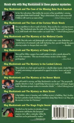 Meg Mackintosh and the Mystery at Camp Creepy - title #4: A Solve-It-Yourself Mystery (4) (Meg Mackintosh Mystery series) - 9093