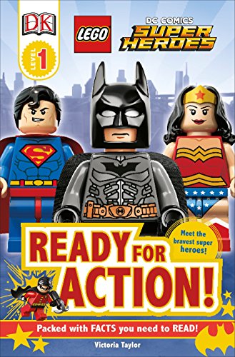 DK Readers L1: LEGO DC Super Heroes: Ready for Action! (DK Readers Level 1) - 8200