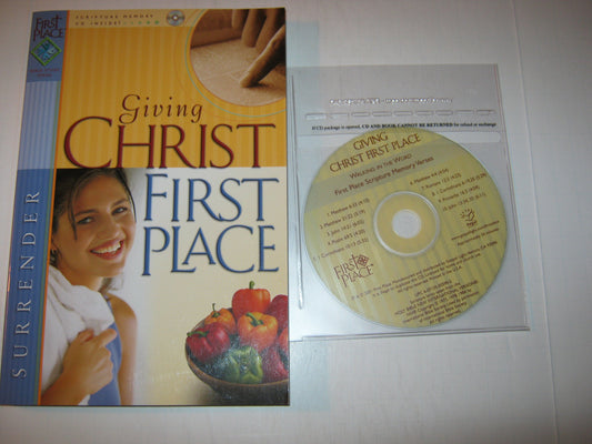 Giving Christ First Place