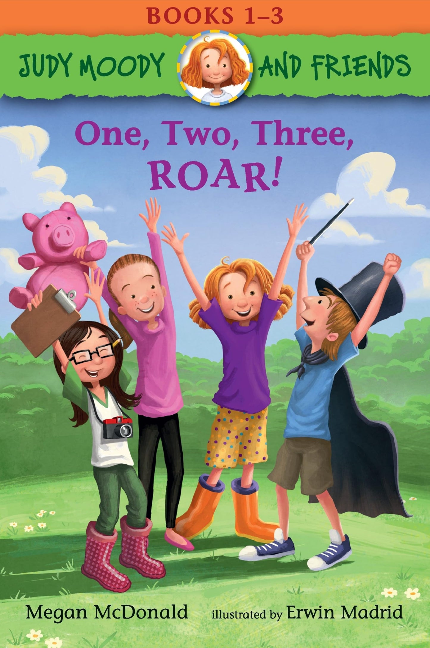 Judy Moody and Friends: One, Two, Three, ROAR!: Books 1-3 - 9083