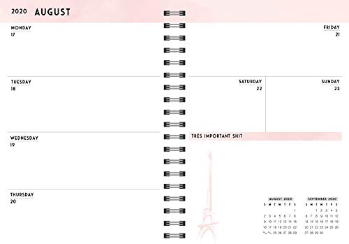 2021 C'est La F*cking Vie Planner: 17-Month Weekly Organizer (Get Shit Done Monthly, Includes Stickers, Thru December 2021) - 9245