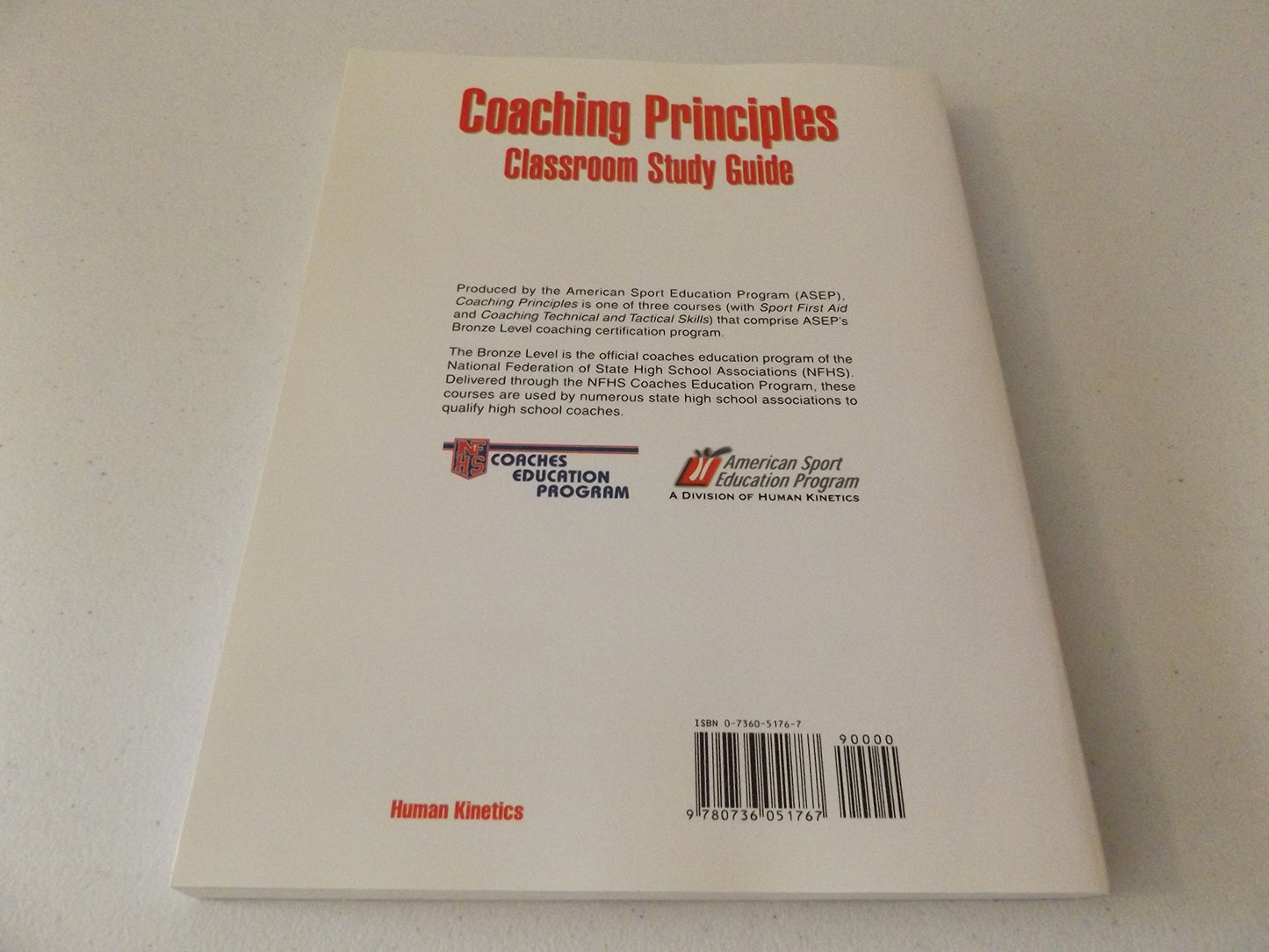 Coaching Principles Classroom Study Guide - 3760