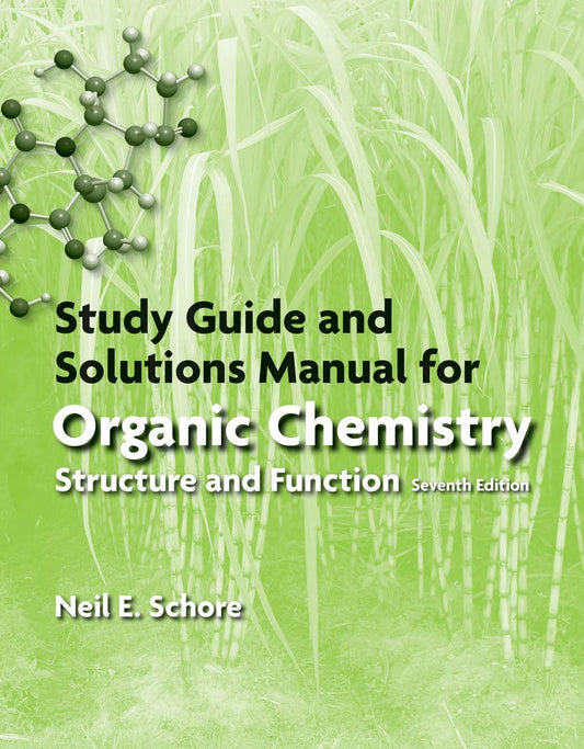 Study Guide/Solutions Manual for Organic Chemistry - 3549