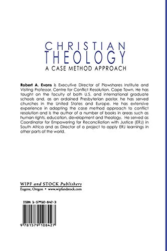 Christian Theology: A Case Method Approach - 5686