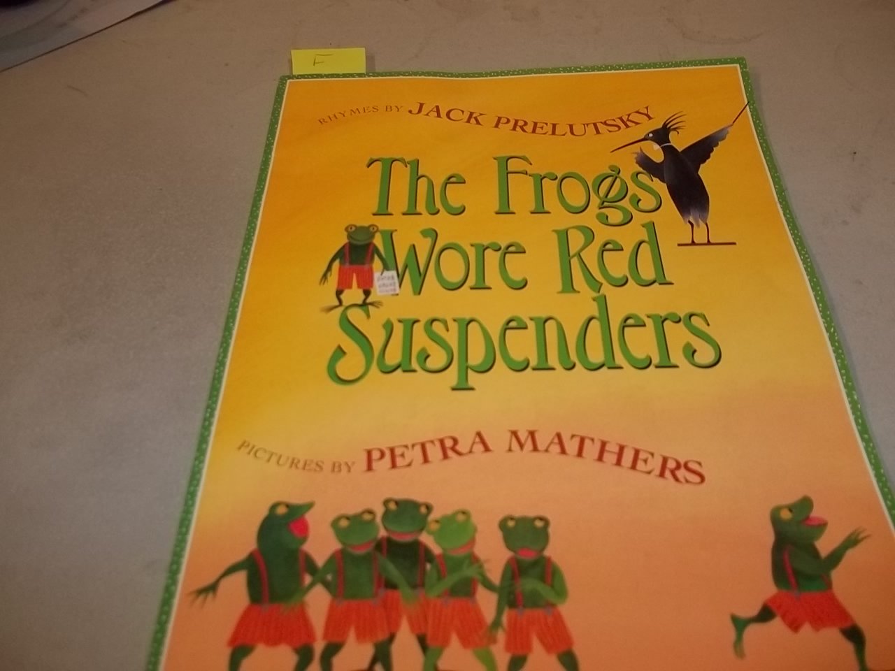 The Frogs Wore Red Suspenders - 5216