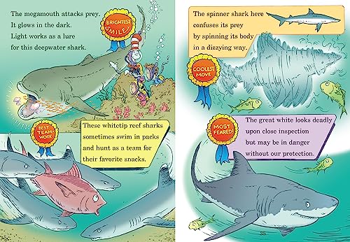 Hark! A Shark!: All About Sharks (Cat in the Hat's Learning Library) - 6017