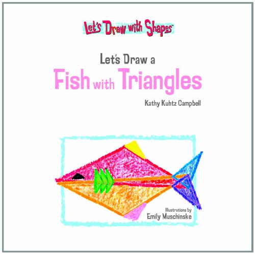 Let's Draw a Fish With Triangles (Let's Draw With Shapes) - 3263