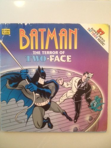 Batman/Terror 2-Face Bk Tatoo (Golden Books)