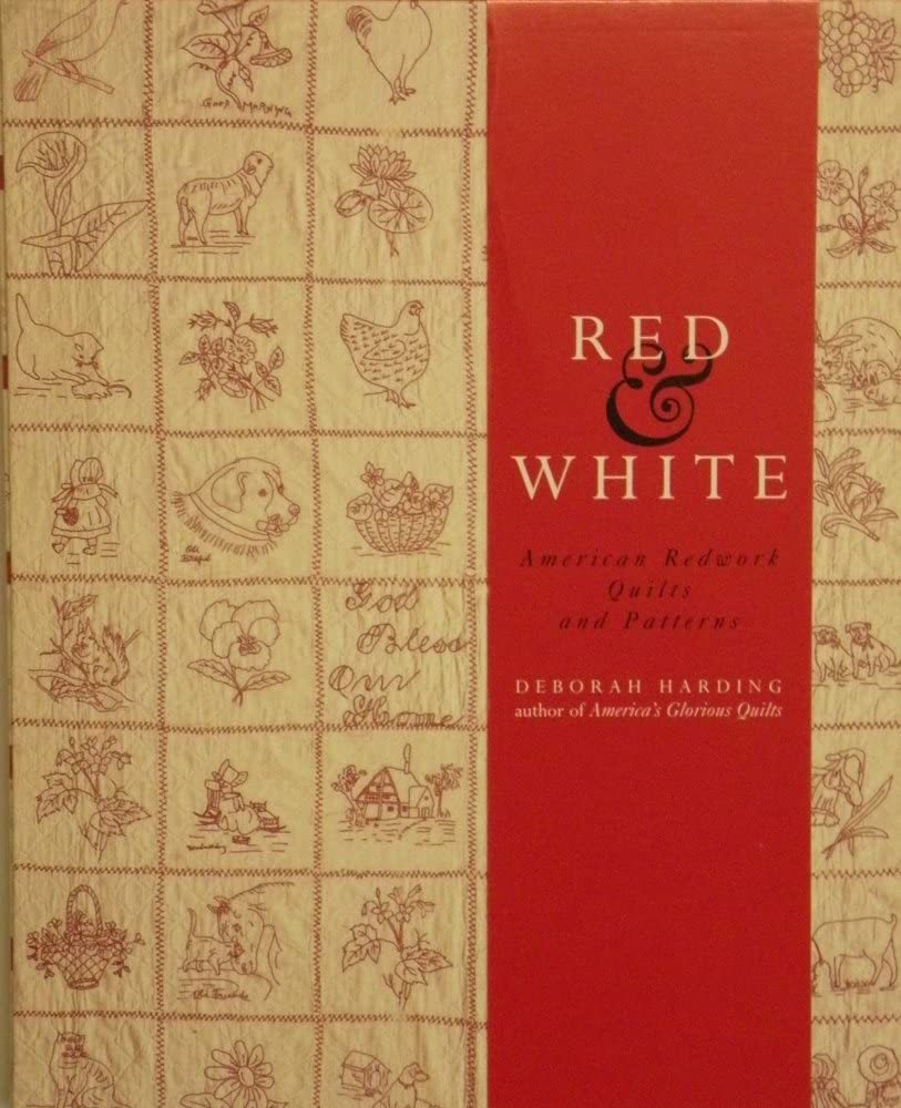 Red & White: American Redwork Quilts & Patterns - 2154