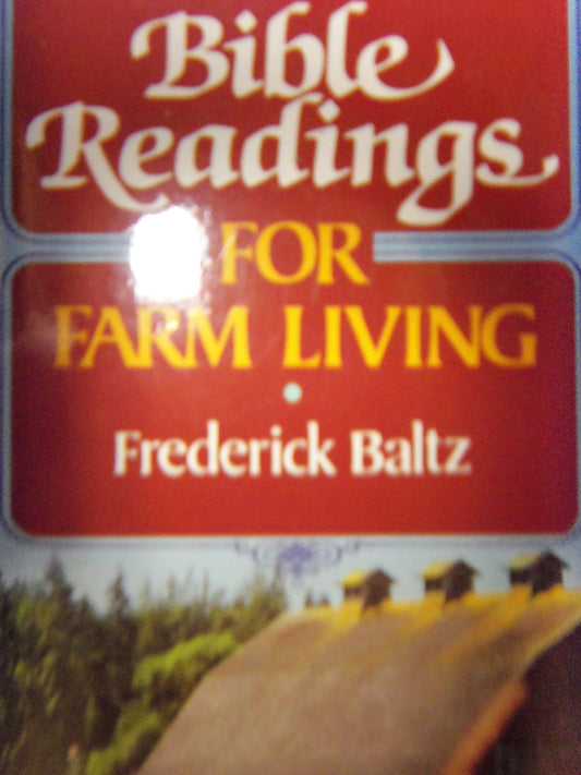 Bible Readings for Farm Living - 5714