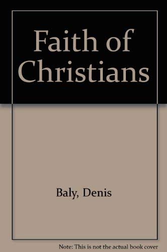 The faith of Christians - 7410