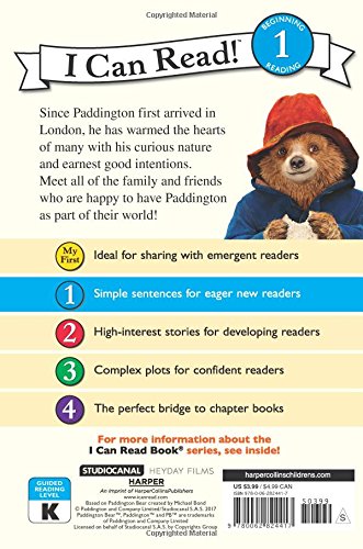 Paddington 2: Paddington's Family and Friends (I Can Read Level 1) - 3202