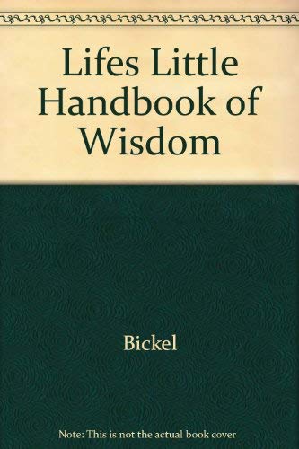 Lifes Little Handbook of Wisdom - 4480