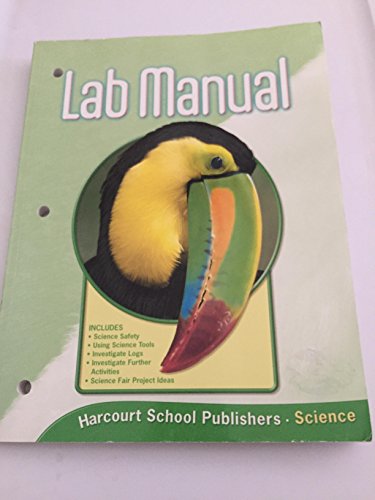 Harcourt Science: Lab Manual Grade 3 - 8207
