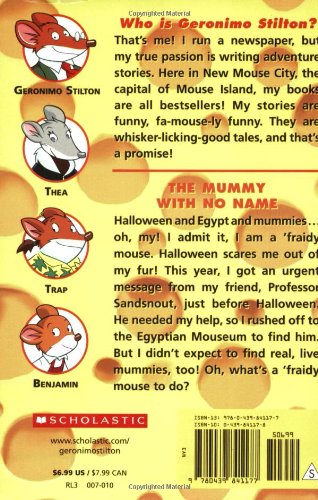 The Mummy with No Name (Geronimo Stilton #26) - 7750