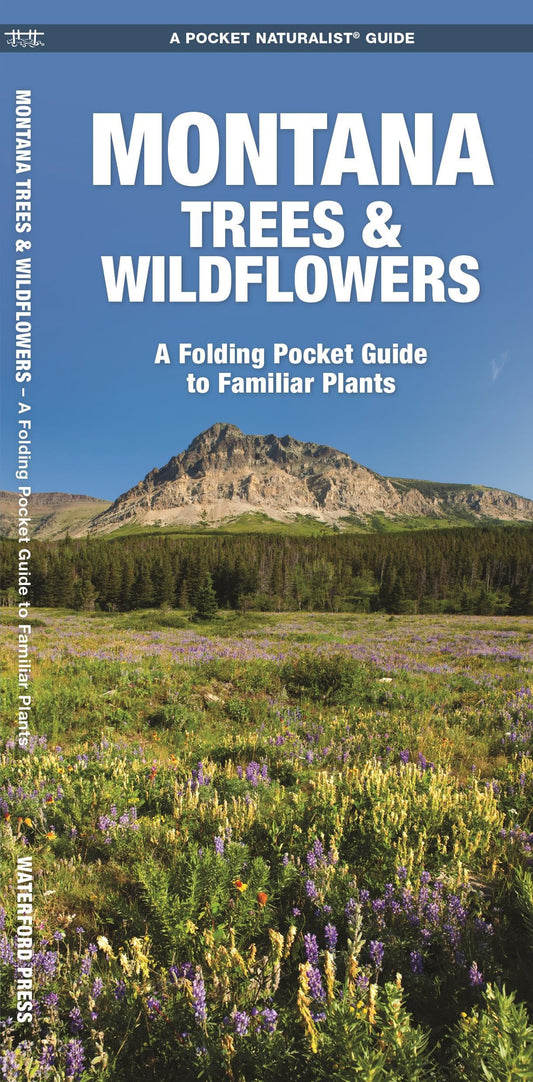 Montana Trees & Wildflowers: A Folding Pocket Guide to Familiar Plants (Wildlife and Nature Identification) - 2964