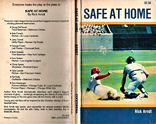 Safe at Home: Ten Major League Baseball Players Discuss Their careers and Their Christian Commitment - 8237