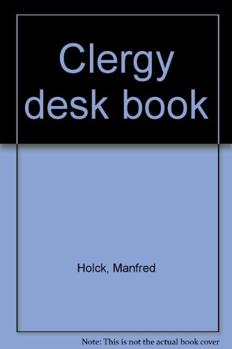 Clergy Desk Book - 7725