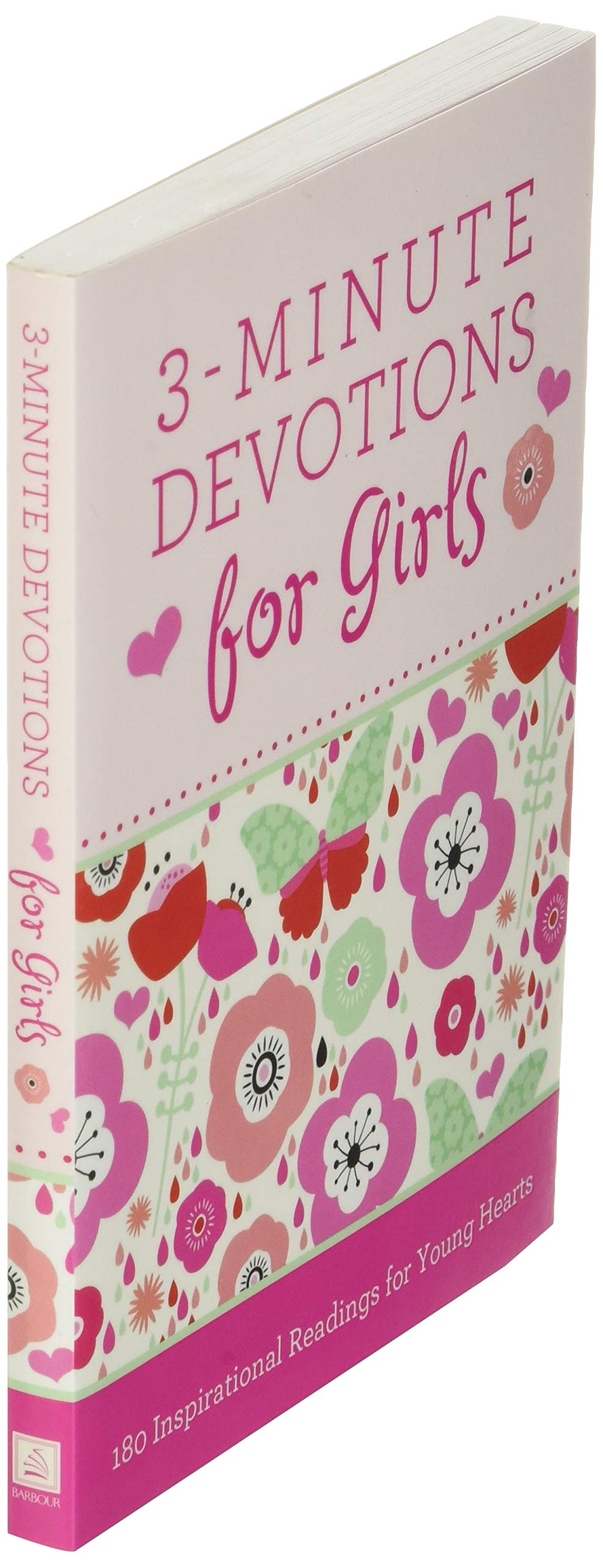 3-Minute Devotions for Girls: 180 Inspirational Readings for Young Hearts - 6890