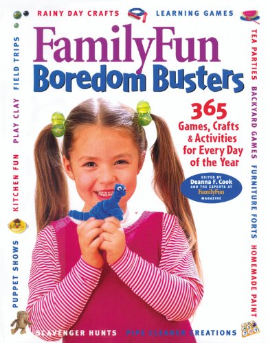 FamilyFun Boredom Busters: 365 Games, Crafts & Activities For Every Day of the Year - 2689