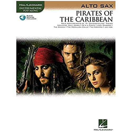 Pirates of the Caribbean for Alto Sax Book/Online Audio (Instrumental Play-along) - 9096