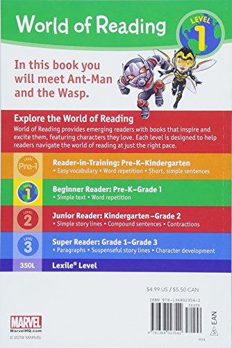 World of Reading Super Hero Adventures: Meet Ant-Man and the Wasp (Level 1) - 7006