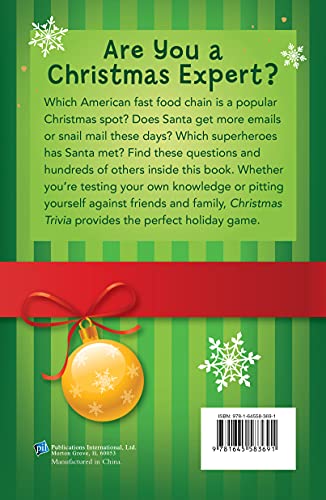 Christmas Trivia: Spread the Cheer and Test Your Holiday Knowledge! - 2454