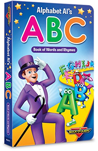 Alphabet Al's ABC Book of Words and Rhymes Board Book by Rock 'N Learn - 4982