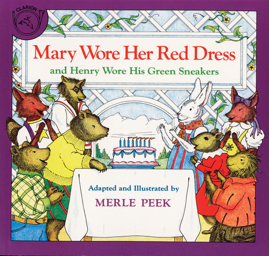 Mary Wore Her Red Dress and Henry Wore His Green Sneakers - 5737