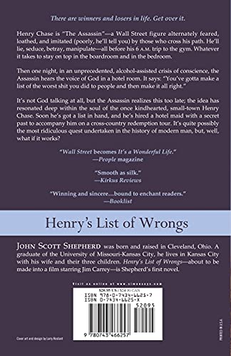 Henry's List of Wrongs - 7463