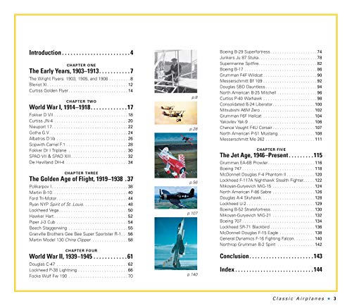 Classic Airplanes: Epic Flights, Inventions and Milestones - 7469