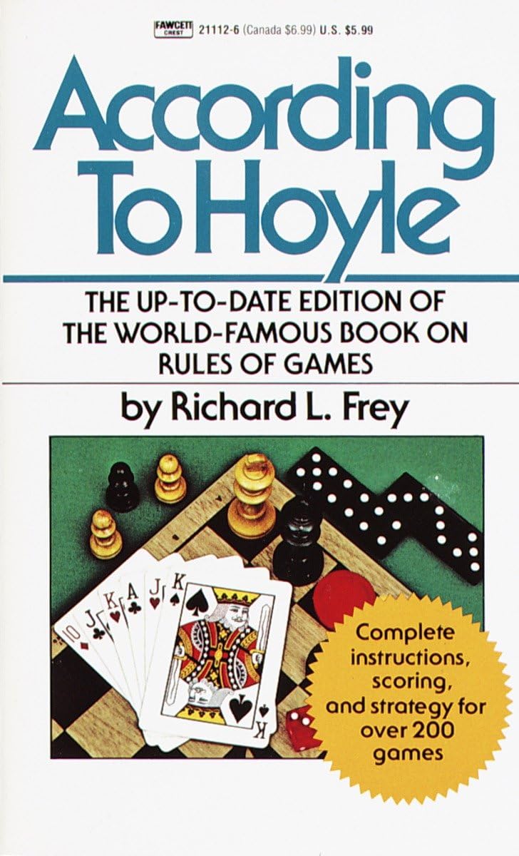 According to Hoyle: The Up-to-Date Edition of the World-Famous Book on Rules of Games - 8703