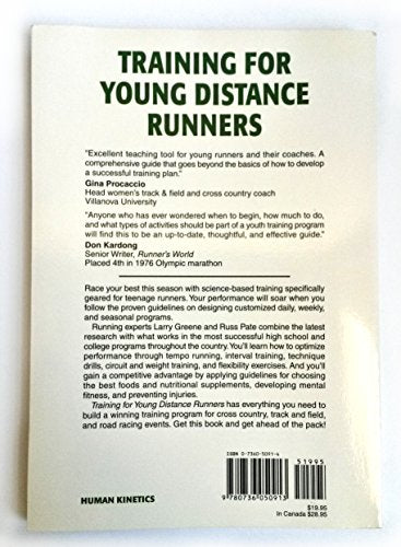 Training for Young Distance Runners - 2E - 1031