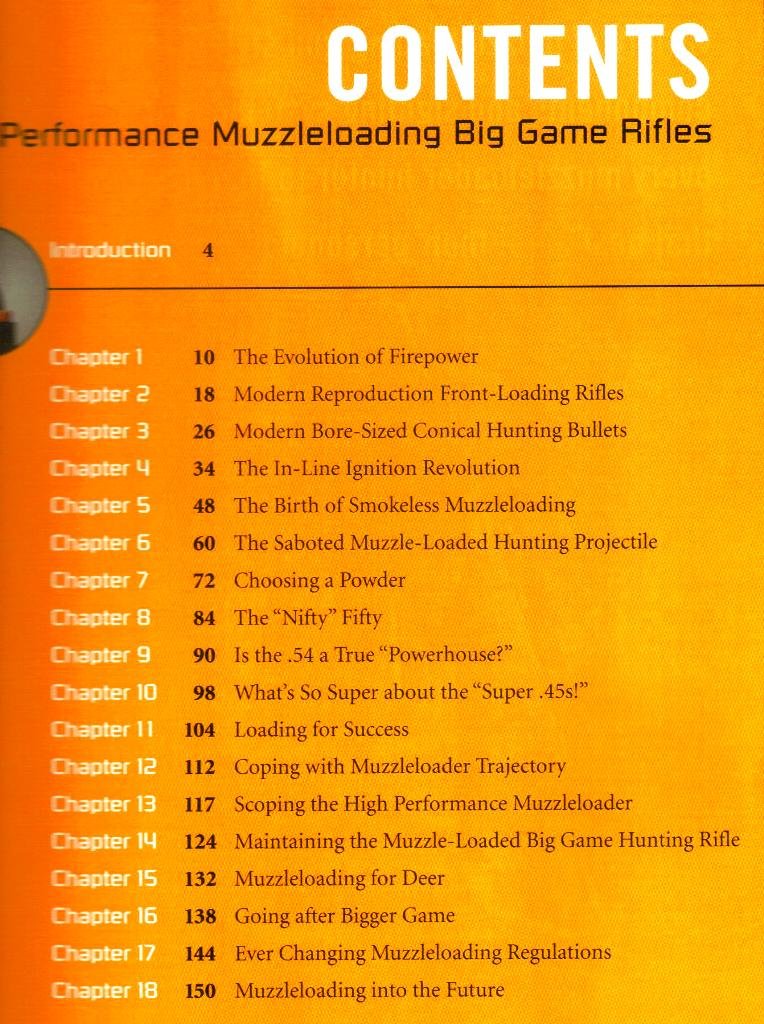 High Performance Muzzleloading Big Game Rifles - 3145